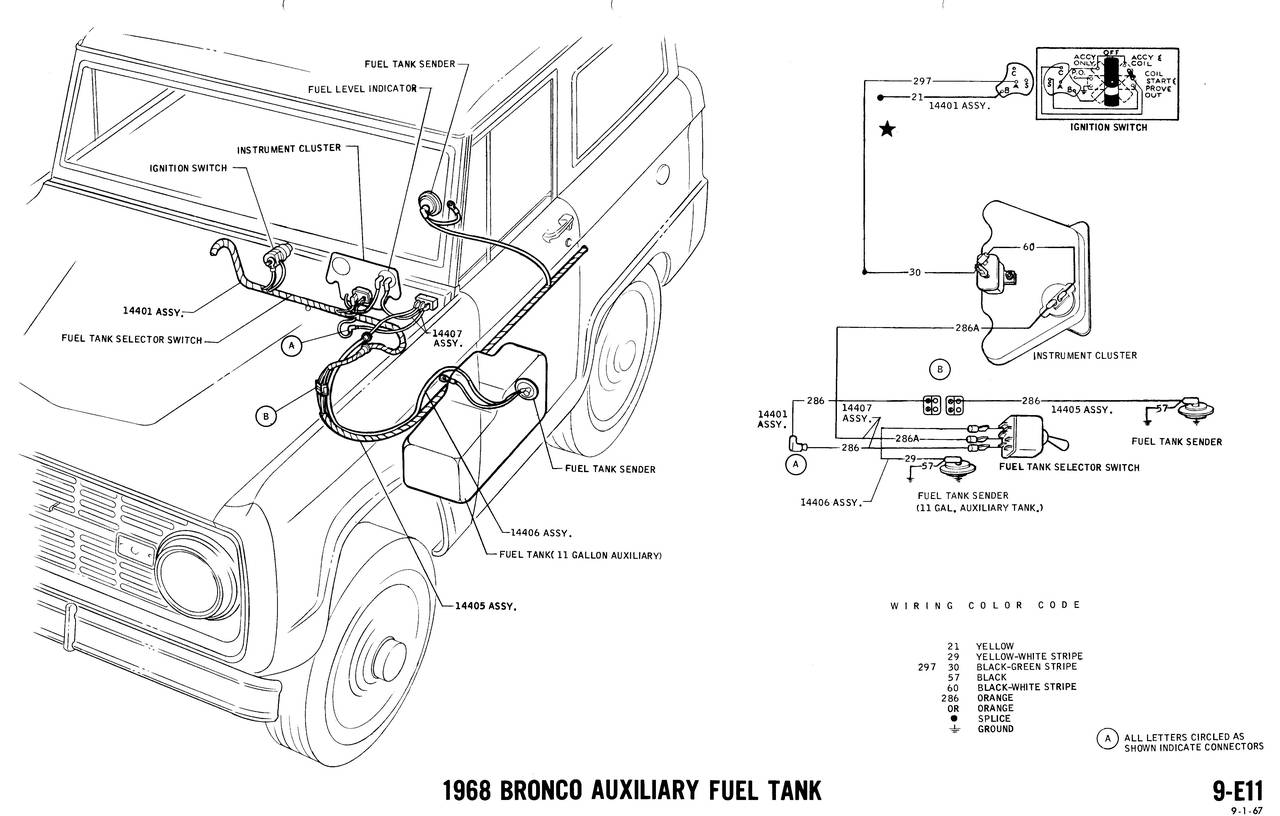 1968 Bronco wiring diagrams - Ford Truck Fanatics