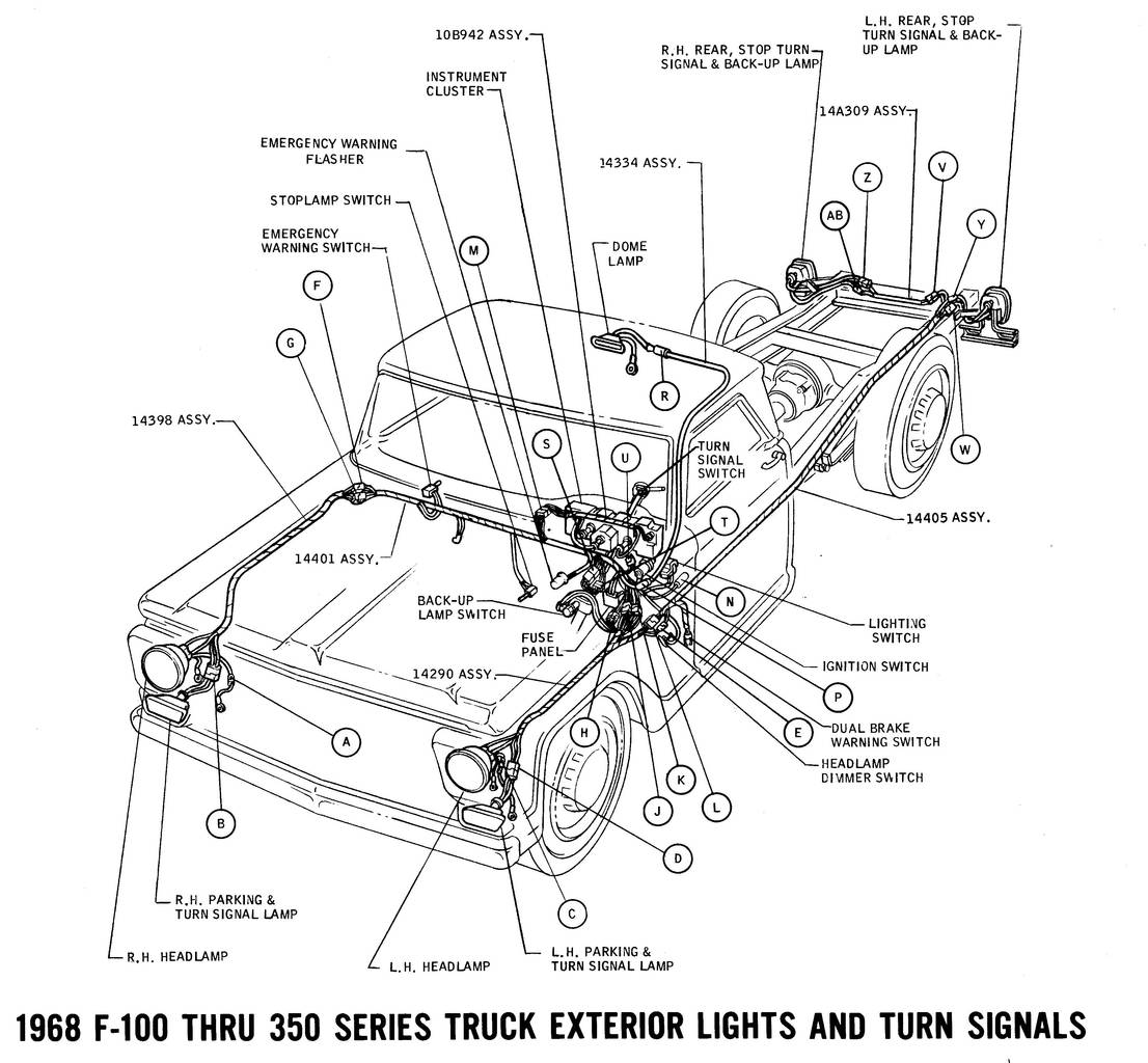 1968 Wiring diagrams - Ford Truck Fanatics