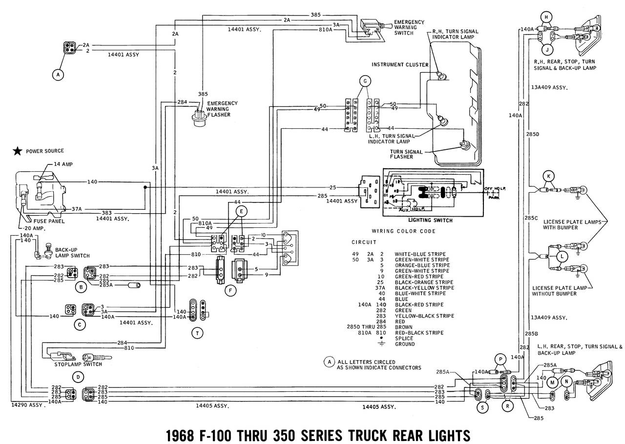 1968 Wiring diagrams - Ford Truck Fanatics