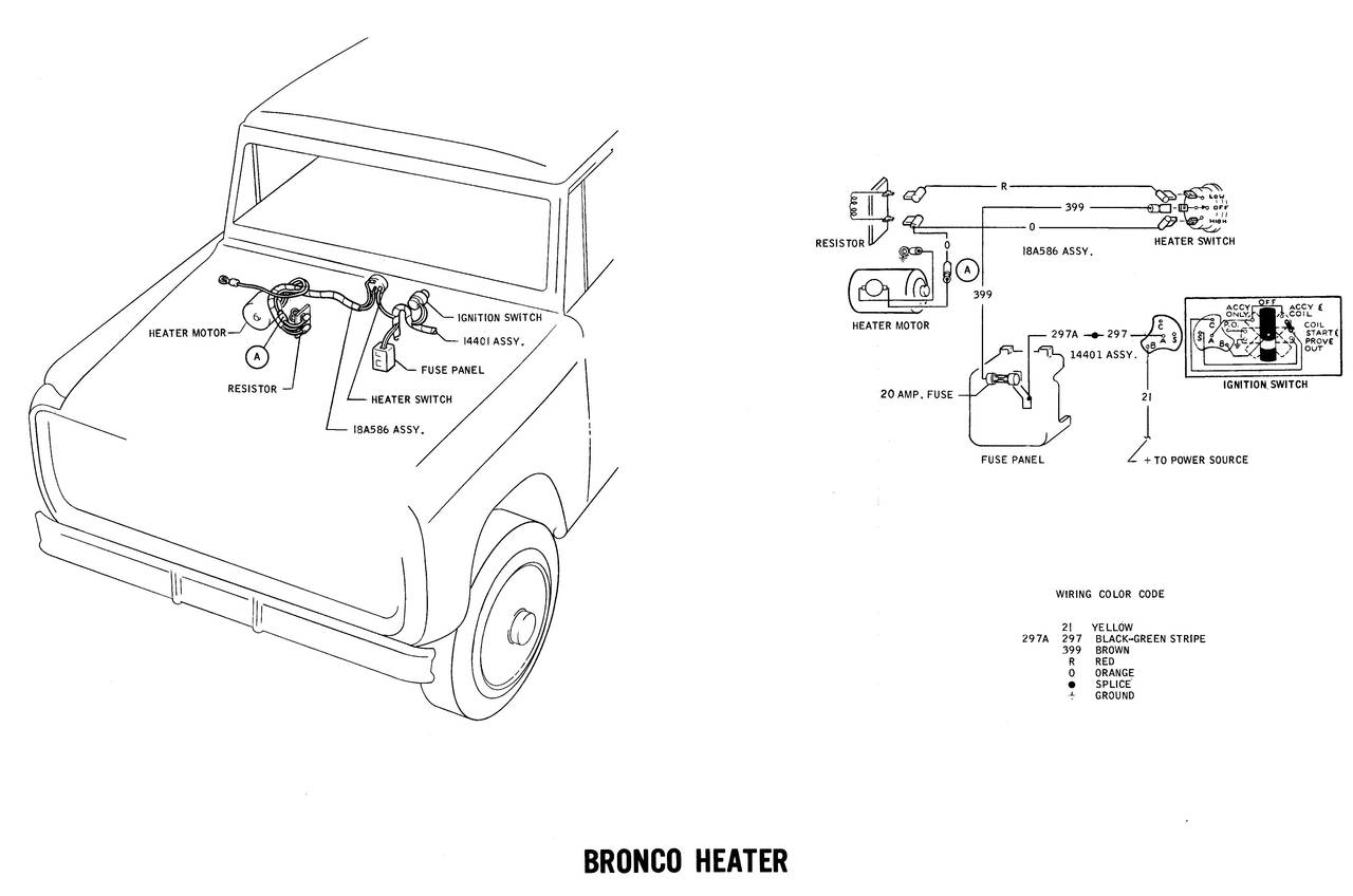 1971 Bronco wiring diagrams - Ford Truck Fanatics