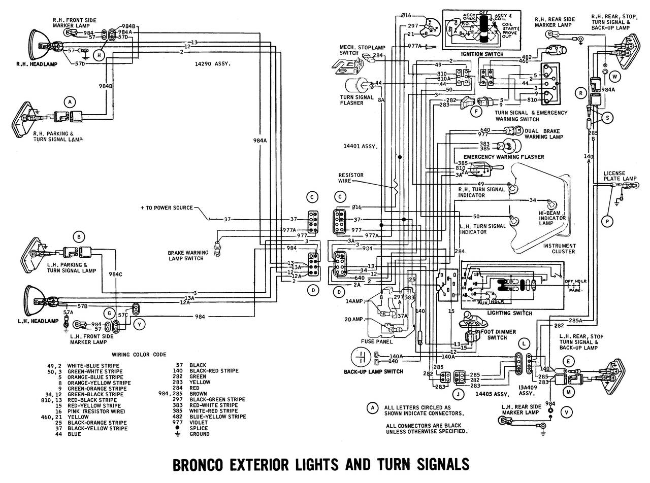 84 Ford Bronco Wiring Diagrams