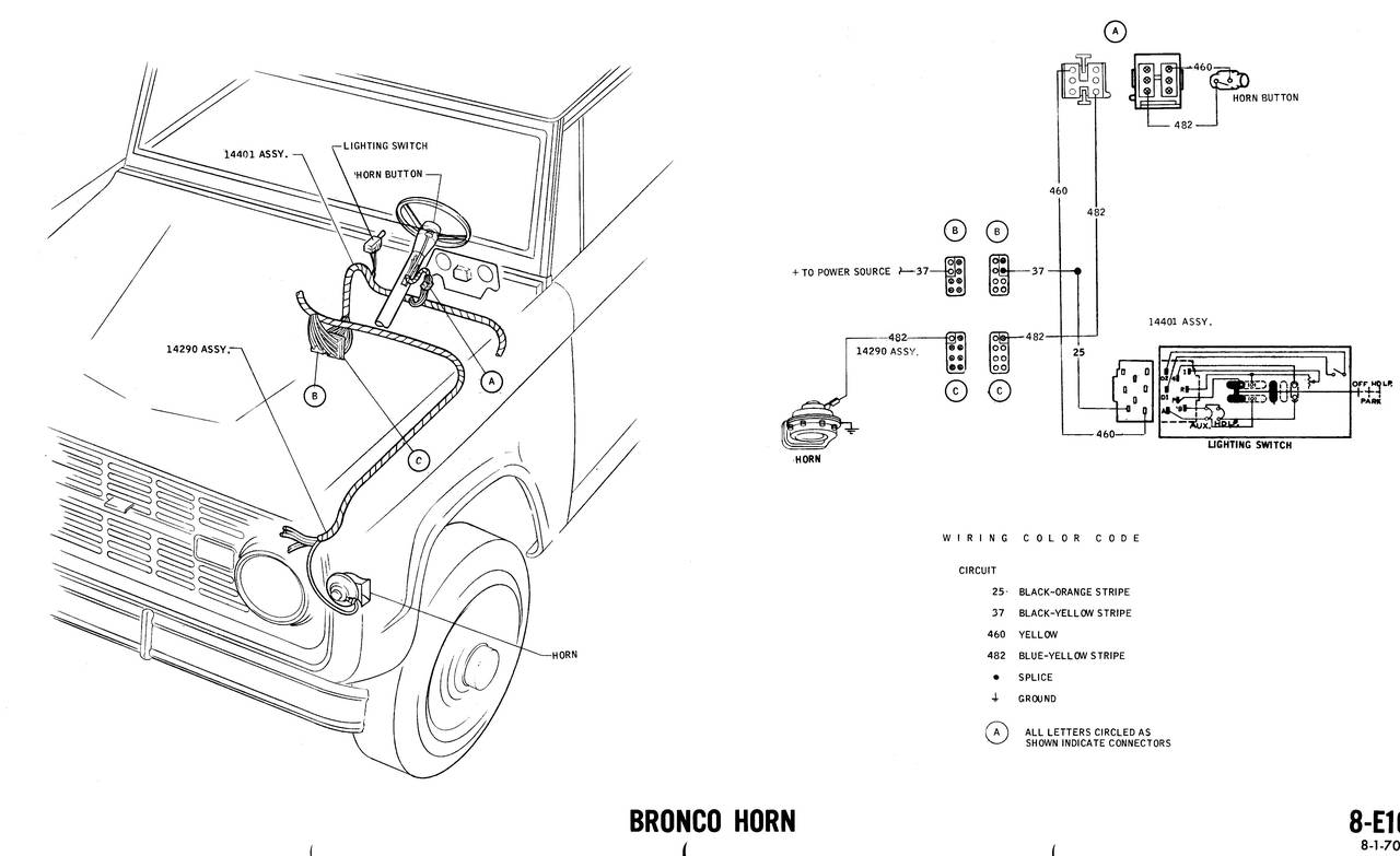 1971 Bronco wiring diagrams - Ford Truck Fanatics