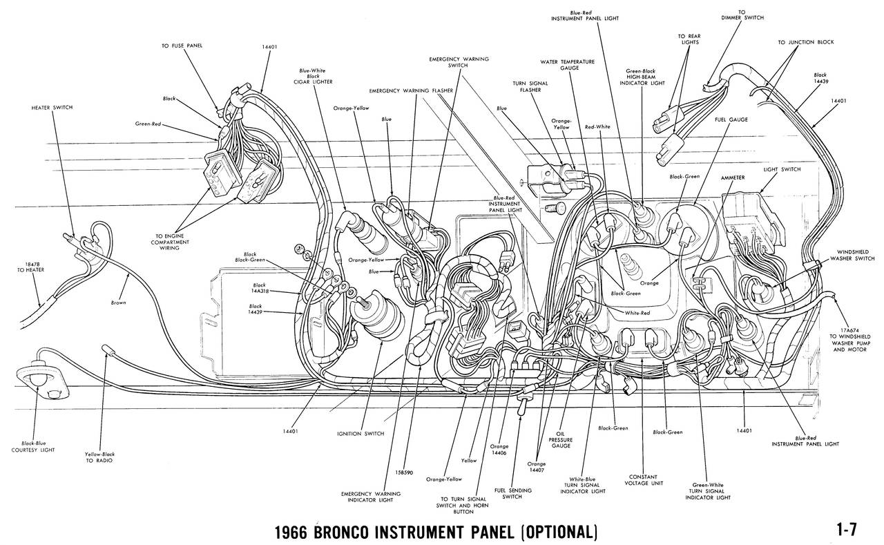 1966 Bronco wiring diagrams - Ford Truck Fanatics