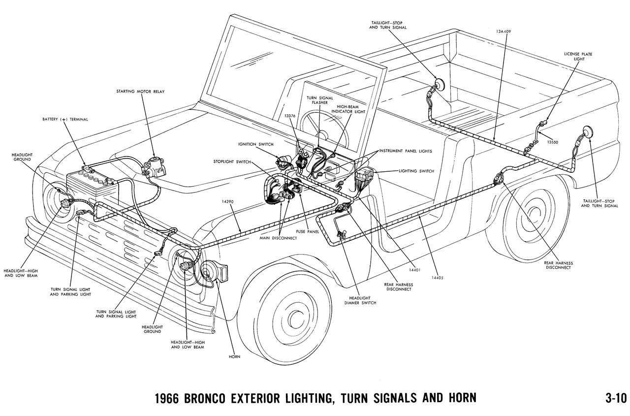 1966 Bronco wiring diagrams - Ford Truck Fanatics