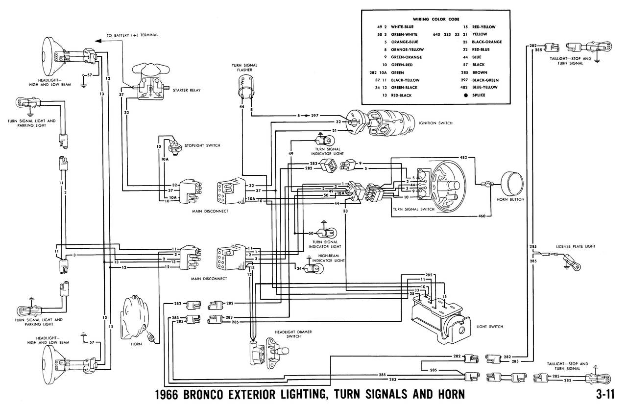 1966 Bronco wiring diagrams - Ford Truck Fanatics