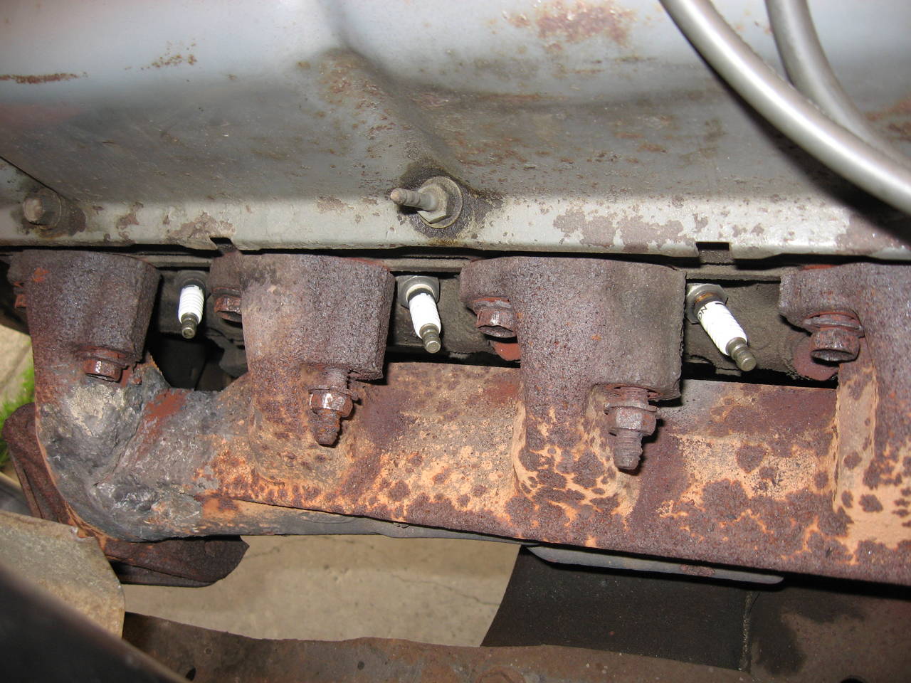 Exhaust manifold replacement