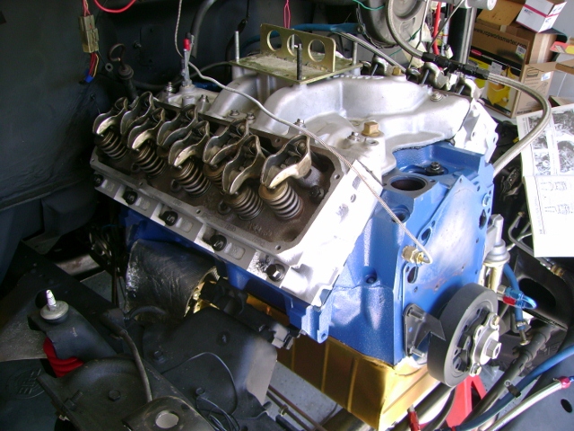 rebuilt engine installed
