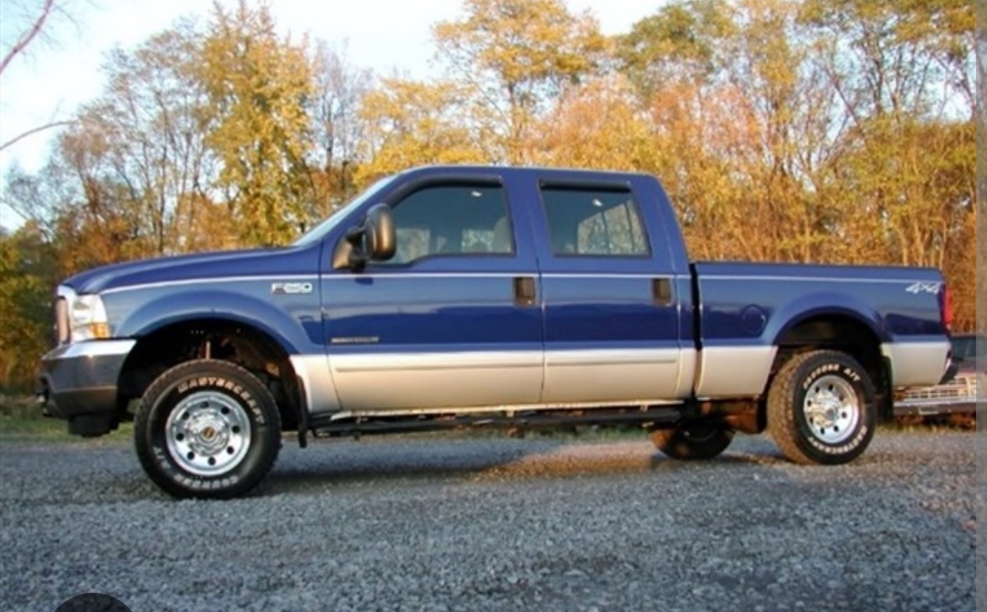 2003 Ford F250 - Big Blue Stock -  Ford Truck Profile