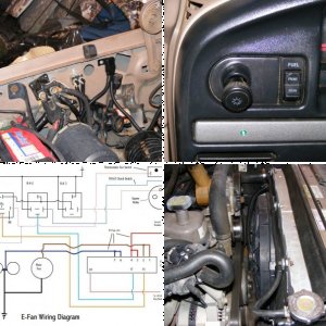 95, F150 Electric Fan Conversion