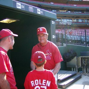 Tony Larussa, Austin, and Tim(my son)