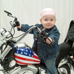 My little Biker