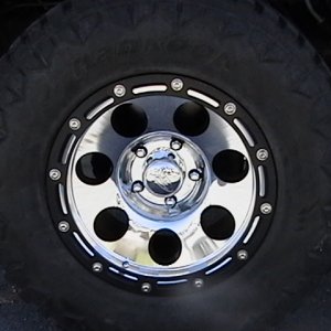 close up of wheels