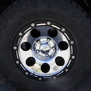 close up of wheels