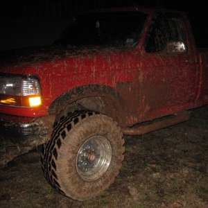 After pulling Chevy out of the mud
