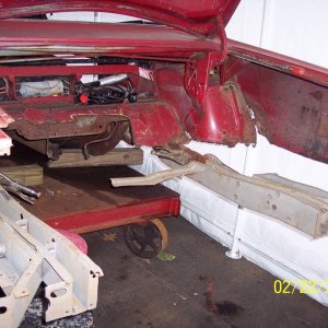 68 Coronet frame rails