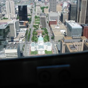 View from St. Louis Arch