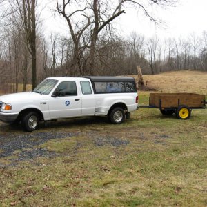 my '97 Ranger and trailer