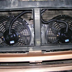 A/C fan location