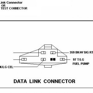 DLC or self test connector