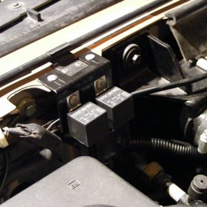 Relays mounted