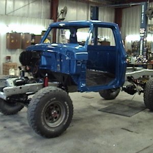Cab set on.