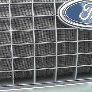 Window Screen Protects Intercooler and Radiator