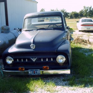 53 F100 before repair work