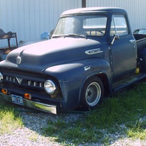 53 F100 before repair work