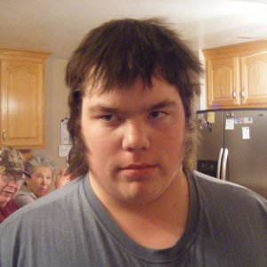 Me with my best attempt at a mullet