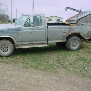 86 F250 4x4 diesel