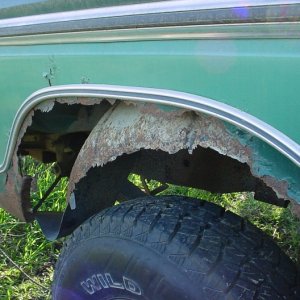 a bit of rust trouble