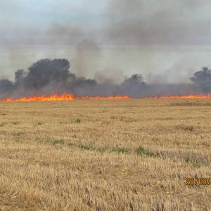 burnoff underway