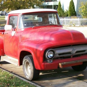 1956 F100 Custom Cab...running project !