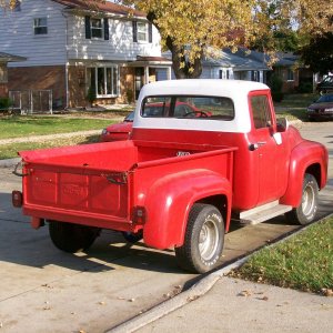 1956 F100 Custom Cab...running project !