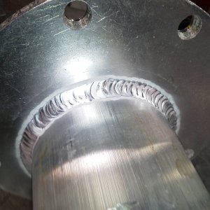 TIG welding aluminum