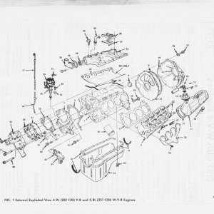 302, 351W engine