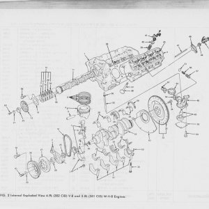302, 351W engine