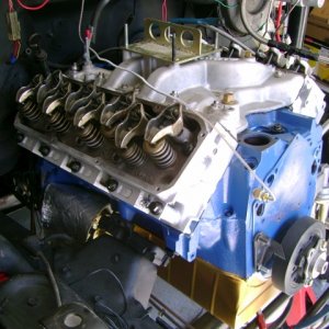 rebuilt engine installed