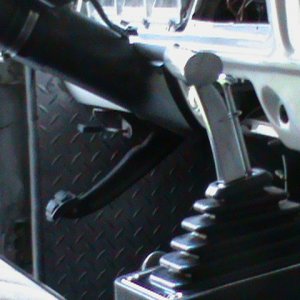 Diamond plated Kick panels