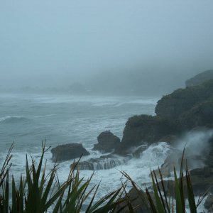 Wild west coast sea