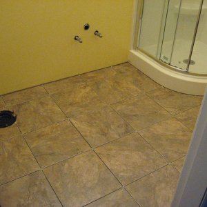 ready for grout