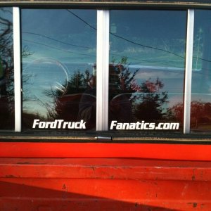 New FTF window sticker