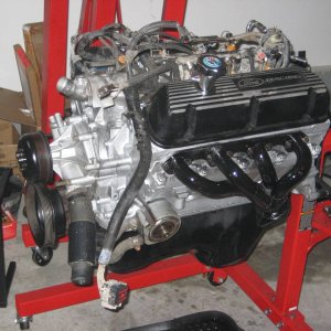 engine rebuild with paint
