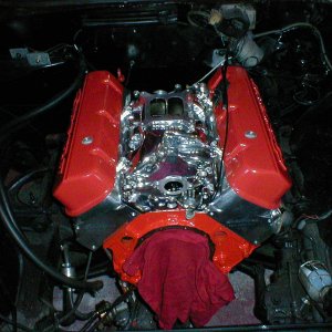 during the engine build