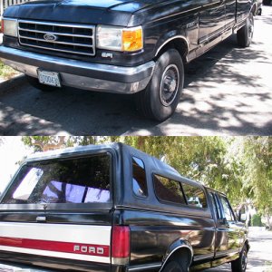 front & back