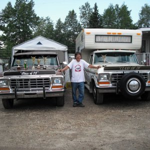 truck "best of class winner" stock truck x2