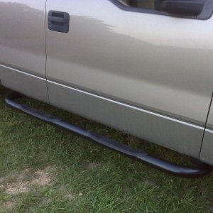 Fresh paint on the rails