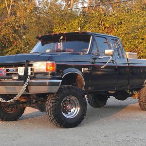 My 1989 F-250 Extended Cab 4x4 5.8 EFI 351 Windsor 5 Speed on 35x12.50 TSL 