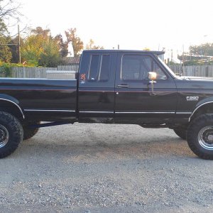 My 1989 F-250 Extended Cab 4x4 5.8 EFI 351 Windsor 5 Speed on 35x12.50 TSL 