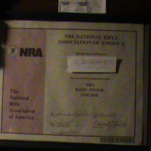 CCW Certificate/Permit